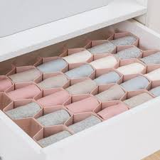 This is where making your own diy lingerie comes in. Abs Plastic Diy Honeycomb Wardrobe Drawer Divider Storage Clapboard For Ties Socks Bra Underwear Organizer Cabinet Dividers Buy At The Price Of 7 35 In Aliexpress Com Imall Com