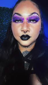 Eyeshadow tutorial, using the Sea Witch palette from @SinfulSirenIndustry  😘💜🖤 #fypage #eyeshadowtutorial #makeuptutorial #creativemakeup  #alttiktok #altmakeup #graphiclinermakeup ...