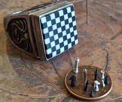 Maybe you would like to learn more about one of these? World S Smallest Chess Set Ring