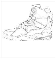 Michael jordan shoes coloring pages. Coloring Sheets Jordans Novocom Top