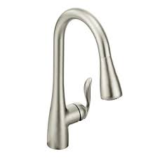 In stock at store today. Moen Arbor Single Handle Pull Down Sprayer Kitchen Faucet With Power Boost In Spot Resist Stainless 7594srs The Home Depot