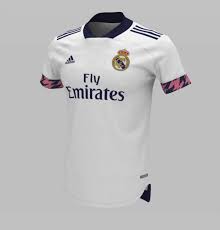 The photos show the usual white home shirt with blue and orange trimmings. Adidas Looking To Release Classic Real Madrid Champions League Kit For 2020 2021 Season Managing Madrid