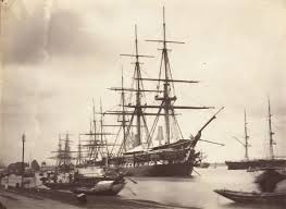 H.M.S. Shannon off Calcutta Print, 1858 ...