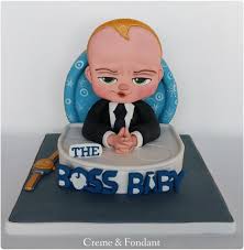 Baby Boy 1st Birthday Cake Cartoon Images The Baby Boss Cake Cake By Creme Fondant Baby Birthday Themes Baby Boy 1st Birthday Party Hello Kitty Birthday Cake