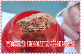 Mousse Au Chocolat De Pierre Herme Quelques Grammes De Gourmandise