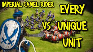 Age of empires ii 157 viewers. Imperial Camel Rider Vs Every Unique Unit Aoe Ii Definitive Edition Youtube