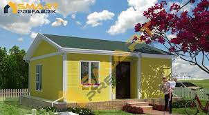Tek katlı prefabrik ev fiyatları ile ilgili olarak aşağıdaki özellikte bir prefabrik ev fiyatı 20.000 ila 30.000 tl arasındadır. Tip 3 Prefabrik Ev Modeli Ankara Prefabrik Ev Modelleri