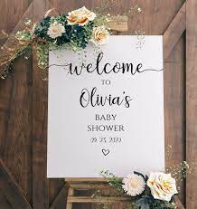 Pink feathers dreamcatcher boho baby shower invitation. Baby Shower Welcome Sign Modern Welcome Sign Printable Bridal Shower Sign Template Instant Download 16x20 18x24 Baby Shower Welcome Sign Bridal Shower Signs Baby Shower