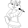 Alvin and the chipmunks, alvin coloring pages for kids, how to draw and color alvin simon theo. 1