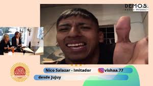 Mario Oneto recibe a NICO SALAZAR con sus personajes, desde Perico visita  en DÍAS BUENOS @vishaa.77