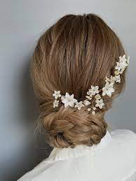 Adelaide Hair Pin Set Floral Headpiece Bridal Accessories Etsy In 2021 Bridesmaid Hair Accessories Bride Hair Accessories Bridal Hair Jewelry