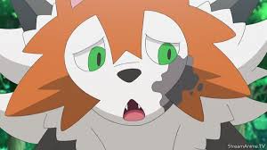 Black And Grey Wolf Pokemon Lycanroc Screenshot Cartoon Wolf Pokemon Art Pokemon Sun