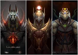 Most egyptian gods represented one principle aspect of the world: Egyptian Artist Creates Renditions Of 3 Ancient Egyptian Gods And They Re Glorious Nilefm Egypt S 1 For Hit Music