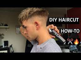 How do you give yourself a fade haircut? Pin On Diy