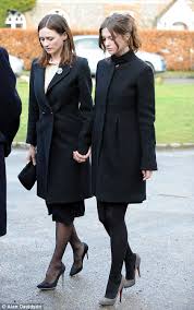 Georgina rose chapman (born 14 april 1976) is an english fashion designer and actress. John Mortimer S Grieving Daughters Comforted By Bob Geldof Jeremy Paxman At Rumpole Creator S Funeral Funeral Wear Funeral Outfit Winter Funeral Outfit