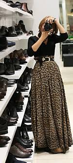 Stylish Skirts To Wear This Fall Glam Radar Stylish Skirts Leopard Maxi Skirts Fashion