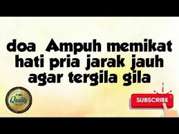 We did not find results for: Doa Memikat Hati Pria Jarak Jauh Youtube