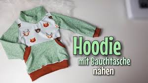 Im bernina blog stehen viele kostenlose schnittmuster für kinder zur verfügung. Hoodie Mit Bauchtasche Nahanleitung Ohne Schnittmuster Fur Anfanger Nahtinchen Youtube