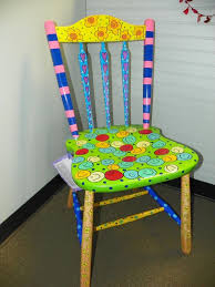 Funky Painted Furniture Bright Funky Eclectic Hand Painted Fun Painted Fu Whimsical Painted Furniture Whimsical Furniture Painting Wooden Furniture