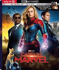 Captain Marvel Target Exclusive Limited Edition 4k Blu Ray Book Disney Captain Marvel Marvel Marvel 4k