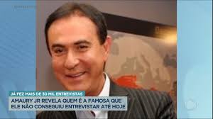 Amaury Jr. revela que sonha em entrevistar Marisa Monte