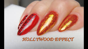 Sexy Red Hollywood Effect I Top Shine Bright Od Neonail Youtube