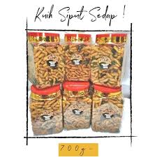 3/4 cawan air garam 9. Kuih Siput Sedap 700g Kerepek Keropok Rangup Tradisional