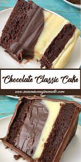 Chocolate Classic Cake Chocolate Cake Recipe Cake Recipes Chocolate Recipes