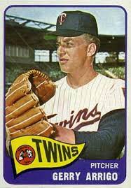 1965 Topps Gerry Arrigo 39 Baseball Card Value Price Guide Baseball Card Values Twins Baseball Baseball Cards