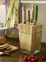 Knife Block Gloucestershire Resource Centre Http Www Grcltd Org Scrapstore Diy Blocks Home Diy Diy Home Decor