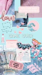 Made This Collage Background Pastel Iphone Wallpaper Iphone Wallpaper Vsco Blue Wallpaper Iphone
