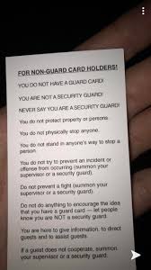 It's 8 hours in length and can be taken online or in person. My Guard Card Was In The Mail In My Long History Of Being Told To Go Fuck Myself This Takes 1 Spot Securityguards