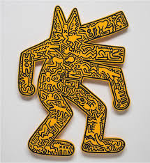Artnet On Instagram Woof This Unusual Editioned Work By American Graffiti Artist Keith Haring Is Being Offered In 2020 Dog Print Art Keith Haring Art Keith Haring