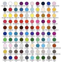 Marco Renoir Fine Art 100 Set Color Chart With Names In 2019