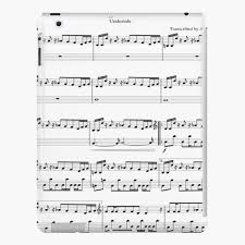 Maybe you would like to learn more about one of these? Megalovania Sheet Music 2 Ipad Case Skin By Ironmaniac Redbubble