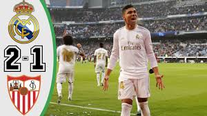 Sigue en directo el real madrid vs. Real Madrid Vs Sevilla 2 1 Goals And Full Highlights 2020