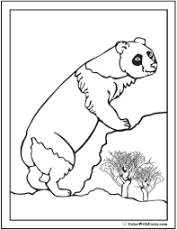 Free 56 coloring book pages panda bears silhouette svg cut file these alphabet coloring sheets will help little ones identify uppercase and lowercase versions of each letter. Panda Coloring Pages Bamboo And Baby Pandas