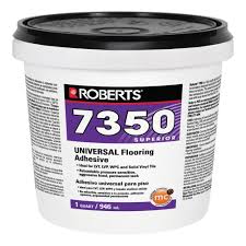 Roberts 7350 1 Qt Universal Flooring Adhesive 7350 0 The Home Depot In 2020 Vinyl Flooring Flooring Adhesive