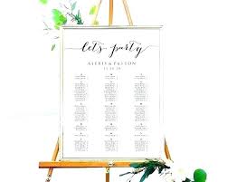 Wedding Seating Chart Board Template Jasonkellyphoto Co