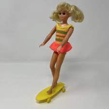 Vintage 1969 LIVING FLUFF Live Action Skipper Size jointed Barbie Doll  Mattel | eBay