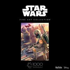 We stock all the top brands including ravensburger, gibsons and paul lamond! Star Wars Fine Art Collection Boba Fett 1000 Piece Jigsaw Puzzle Buffalo Games