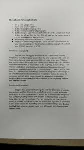 This structure is rough sample screenwriting and playwriting, but it can be used for novels and longer stories as well. How To Write A Rough Draft And Introductory Paragraph Introductory Paragraph Rough Draft Informative