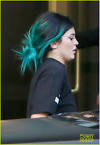 Short Kylie Jenner Green Hair