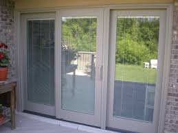 A new handle must be ordered for pella to be in correct orientation. Pella 350 Sliding Door With Blinds Sliding Doors