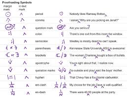 Proofreading Marks Chart Unique Essay Proofreading Marks Pdf