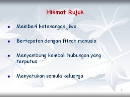 Pertanyaan saya, bagaimana cara untuk kembali rujuk setelah talak bain shugro menurut hukum yang berlaku? Masalah Rumahtangga 1 Rujuk Penawar Bagi Talak N