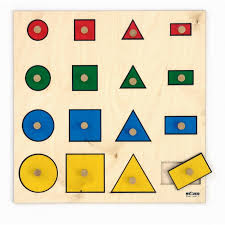 Once done, they can be wonderful decorations for the home. Geometric Shapes Puzzle Educo