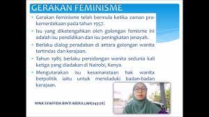 Gerakan feminisme di indonesia : Gerakan Feminisme Di Malaysia Youtube