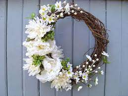 Weddings Wedding Wreath Rustic Wedding Decor Shabby Cottage Etsy Wedding Wreaths Rustic Wedding Rustic Wedding Decor