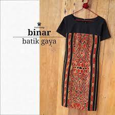 Tenun Dress Pakaian Blazer Model Baju Wanita Pakaian Wanita